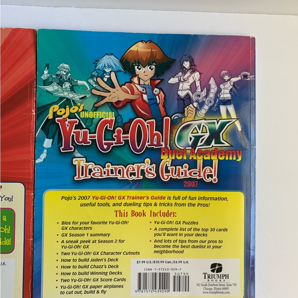 Yu-Gi-Oh Trainer Guide Books - Picture 5 of 9